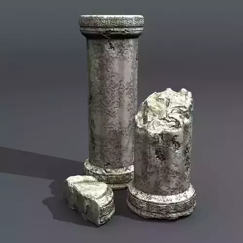 Realistic Damaged Pillars