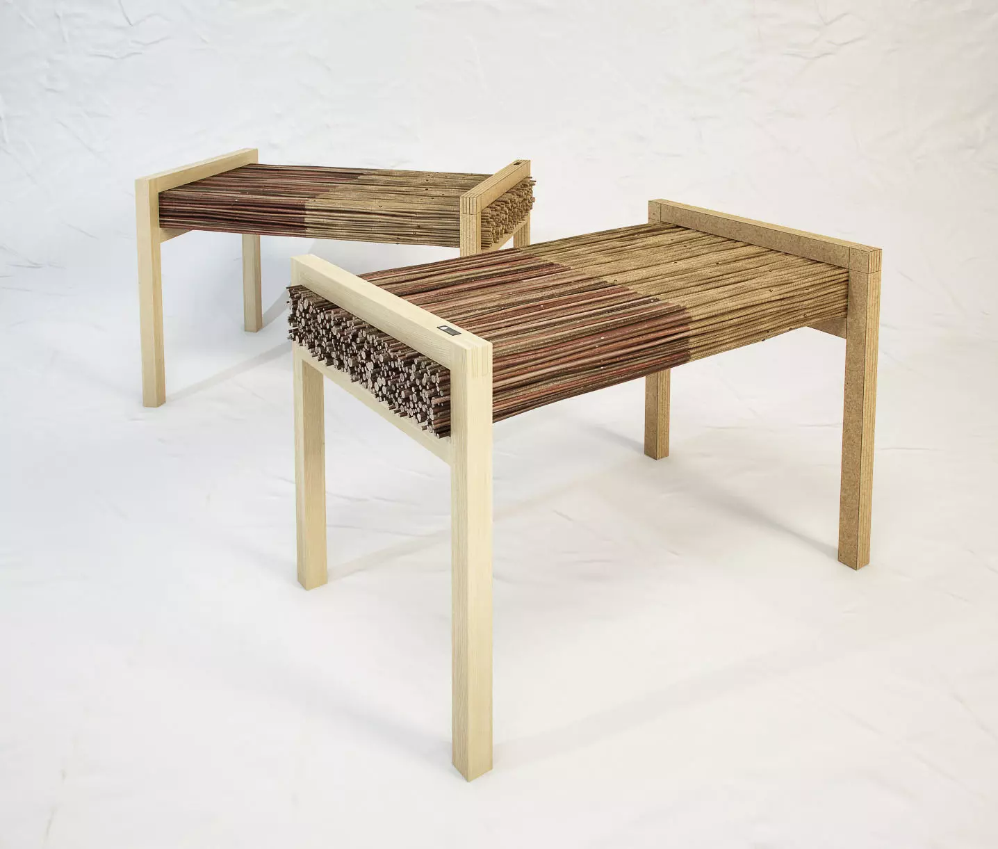 STUDIO VACEK Haluz bench by Tomas Vacek 3D model