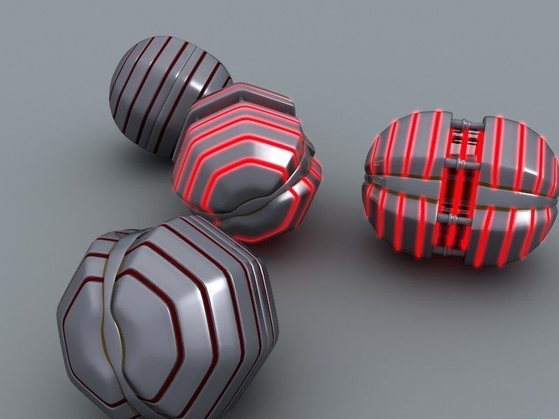 Thermal Grenade 3D model_2