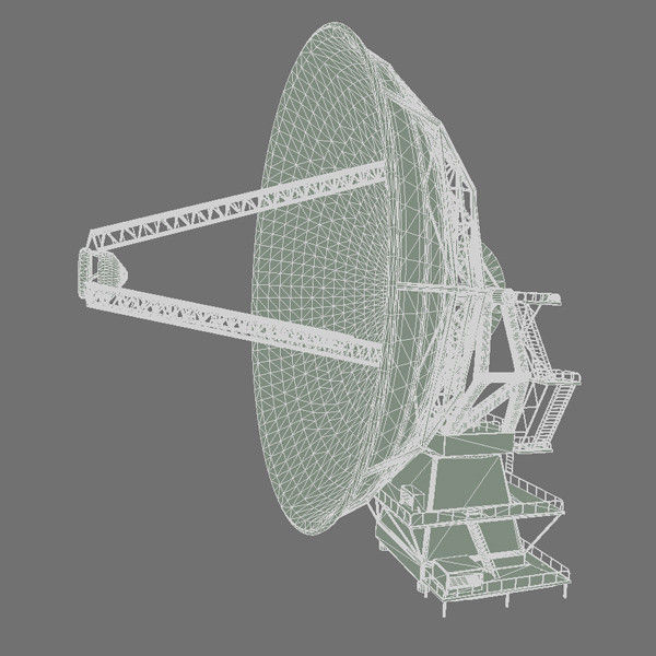 Radio Telescope Antenna 3D model_7