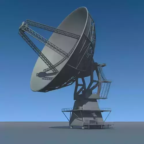 Radio Telescope Antenna 3D model