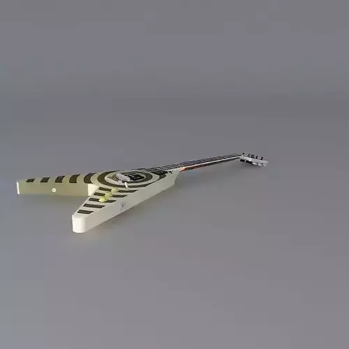 Gibson Zakk Wylde V Bullseye model guitar