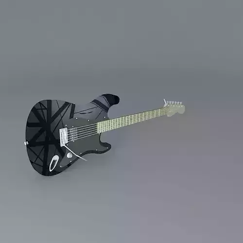 Eddie Van Halens Frankenstrat guitar