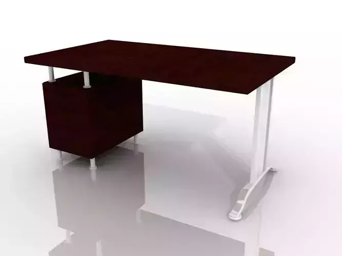 Wooden Office Desk 2
