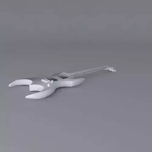 Silver bullet guitar