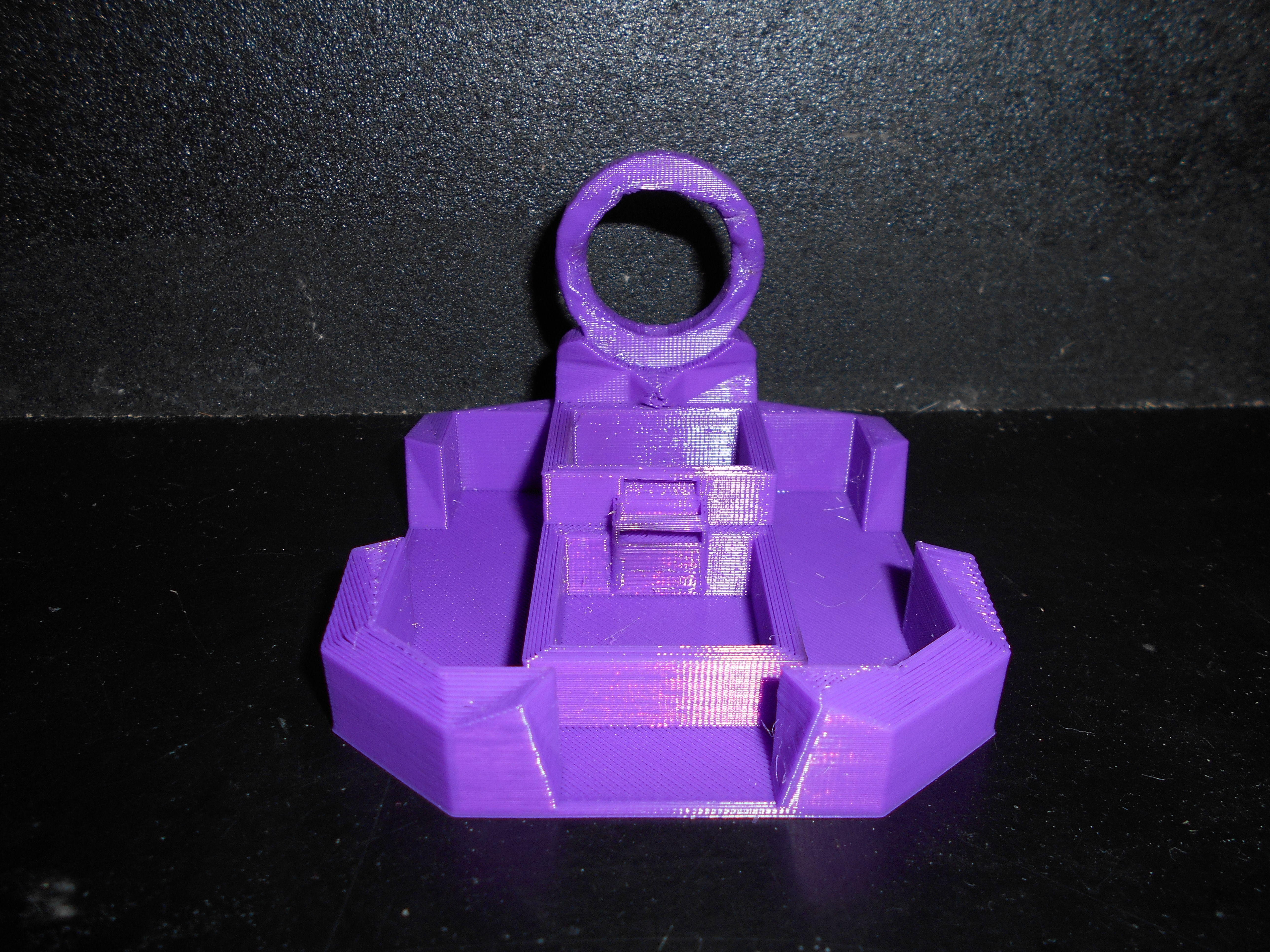 Fontaine holder 3D print model_2