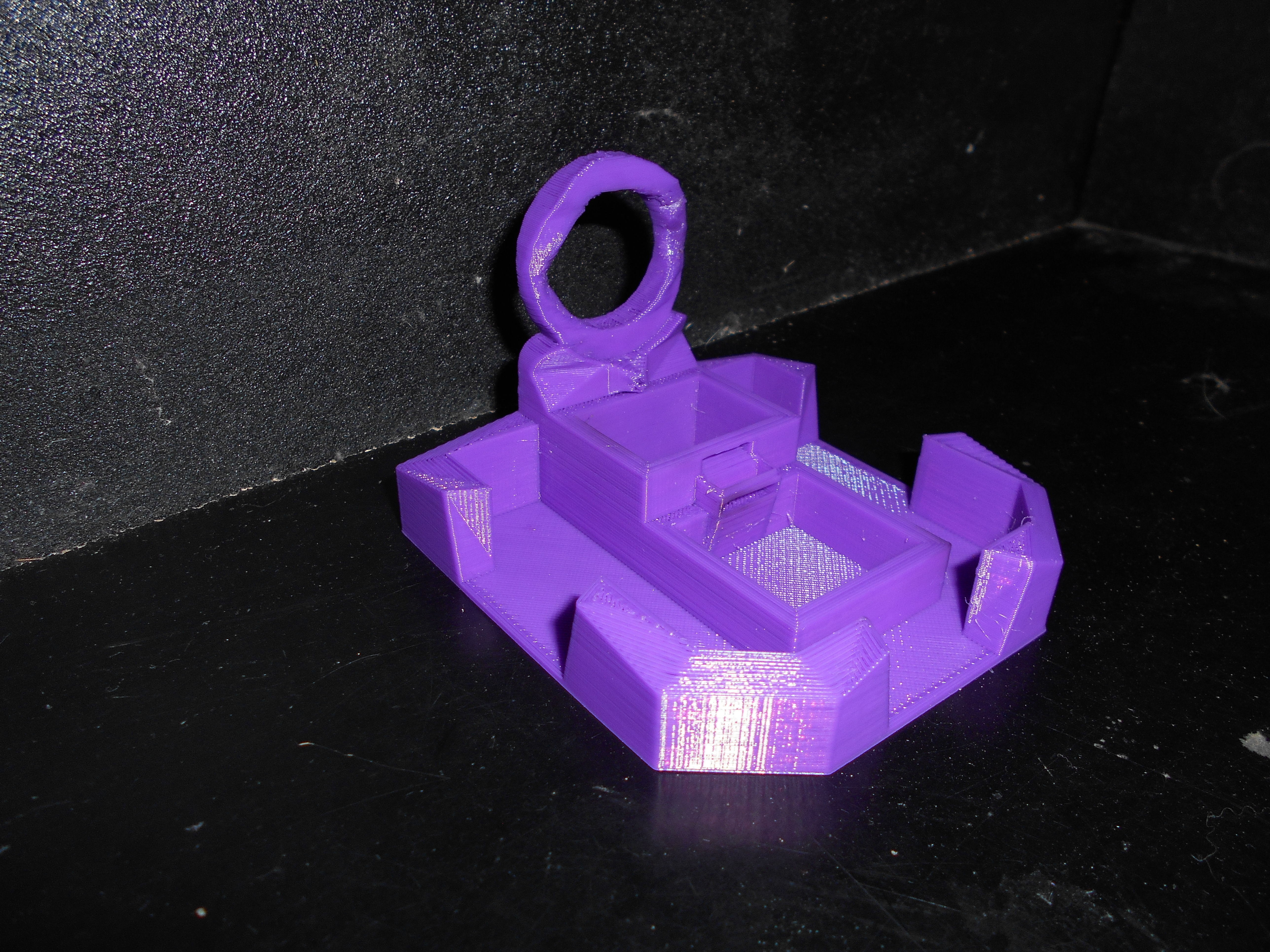 Fontaine holder 3D print model_1