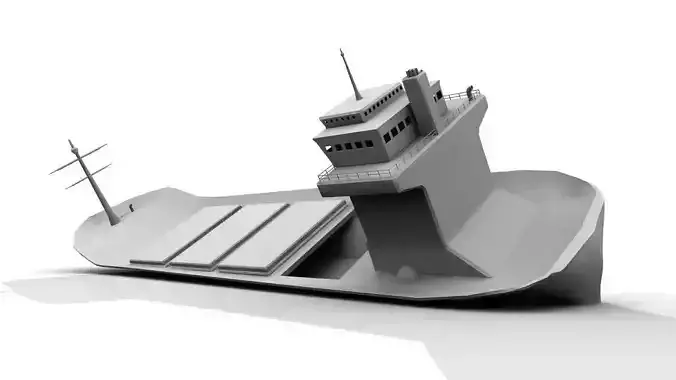 Tanker Wreck 3D model