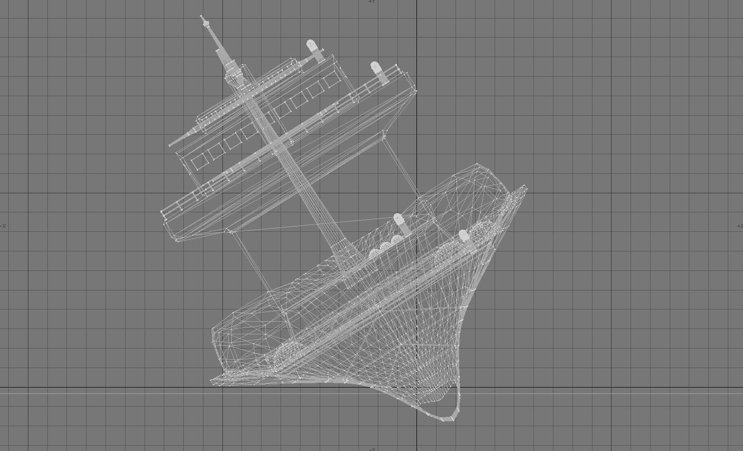 Tanker Wreck 3D model_7