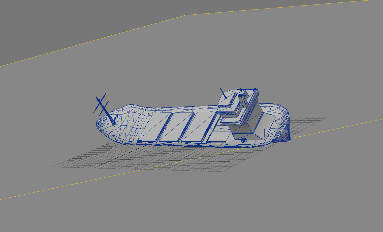 Tanker Wreck 3D model_8