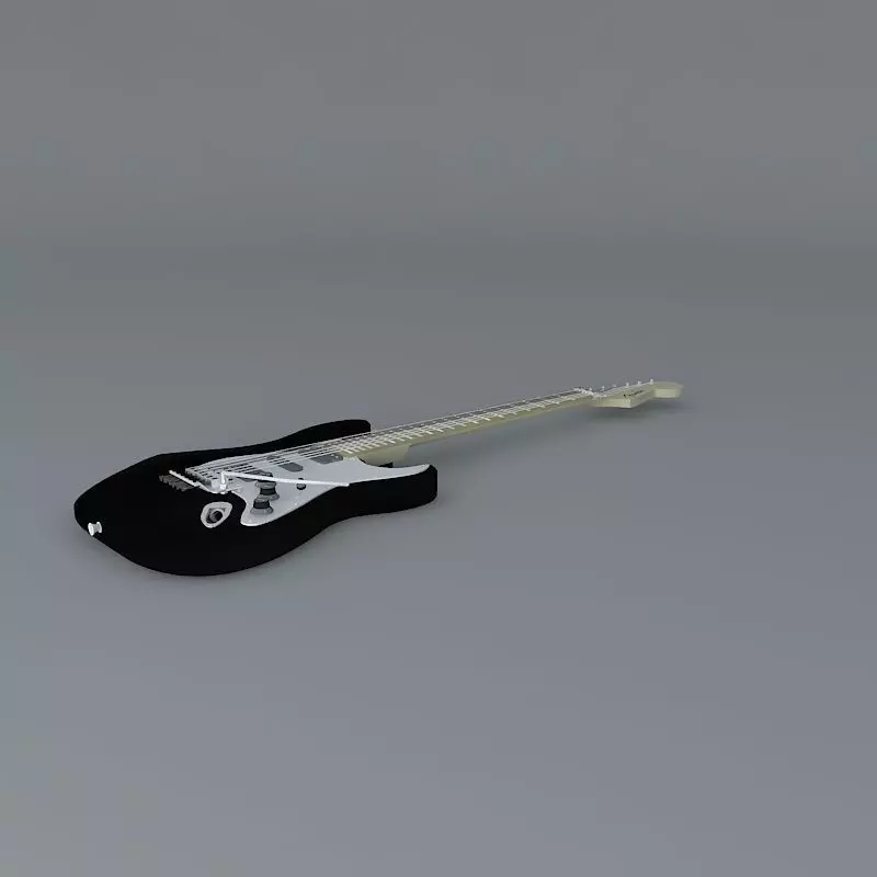 Dave Murray guitar Free 3D model