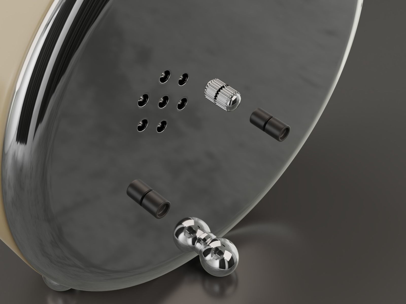 Realistic Alarm Clock 3D model_14