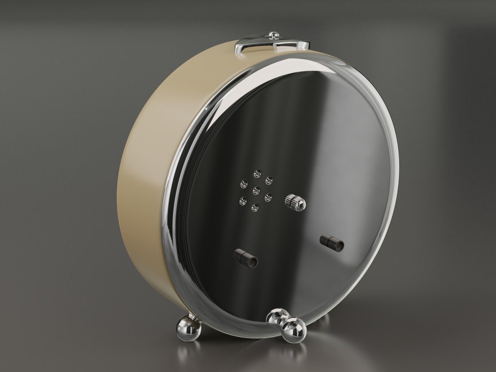 Realistic Alarm Clock 3D model_16