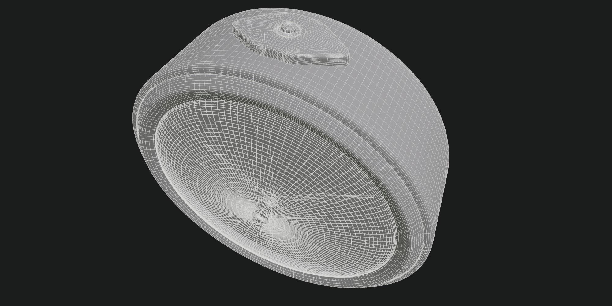 Realistic Alarm Clock 3D model_8