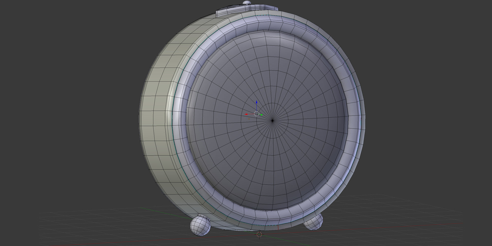 Realistic Alarm Clock 3D model_6