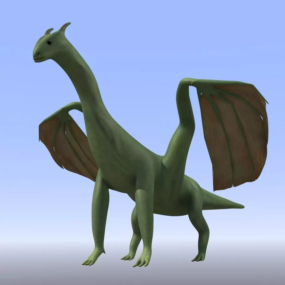 Friendly Dragon 3D model_0