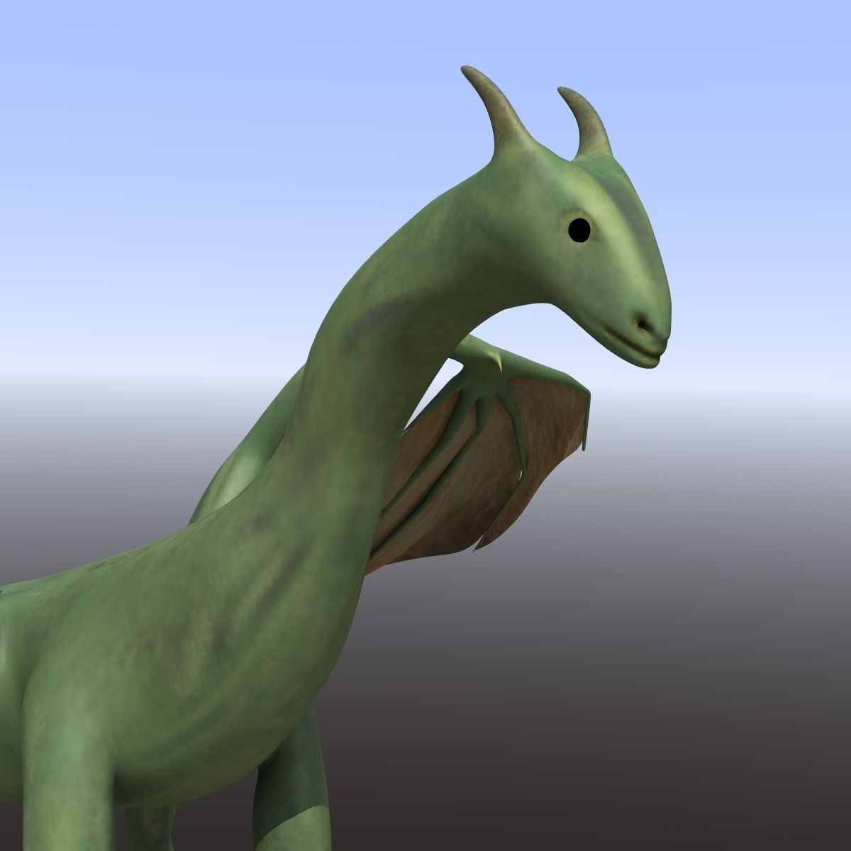 Friendly Dragon 3D model_1