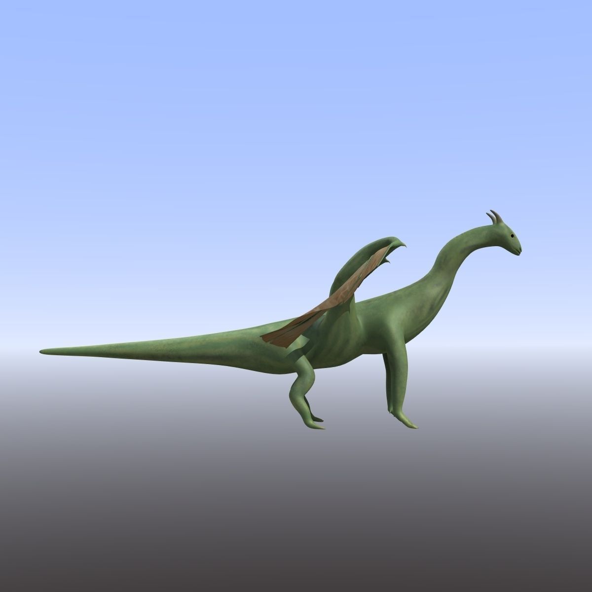 Friendly Dragon 3D model_3