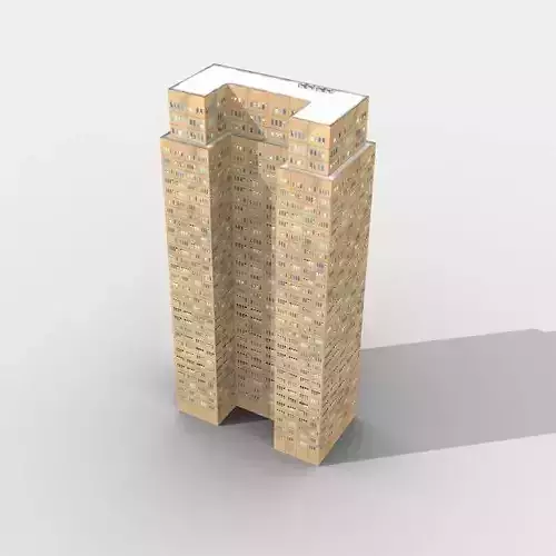 Low Poly Office Tower