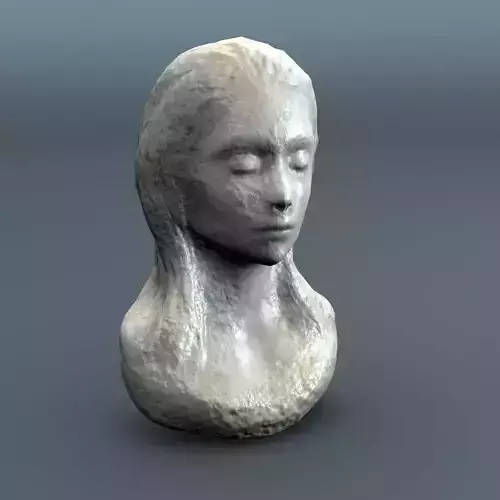 Female Bust Lowpoly