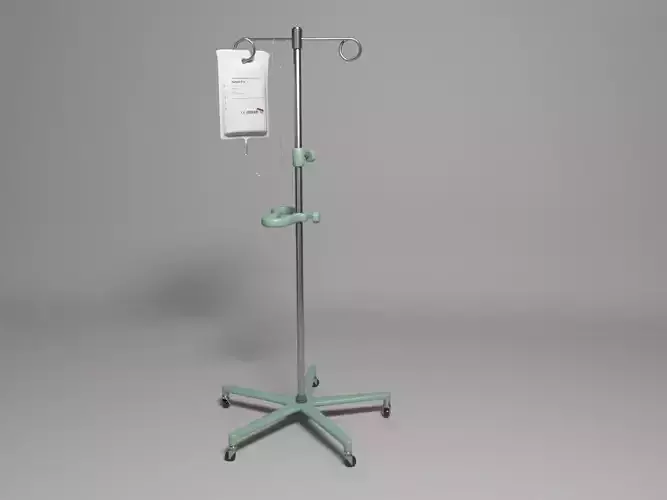 IV Bag and Pole