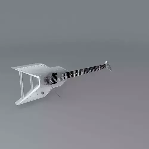 Michael Angelo 29 fret rocket guitar Free 3D model