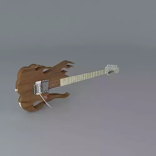 Old custom guitar