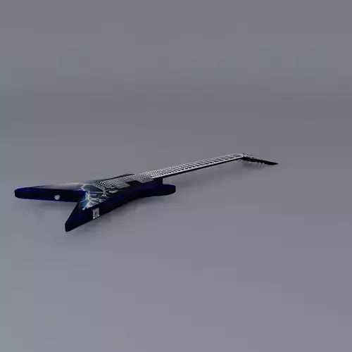 Lightning bolt guitar