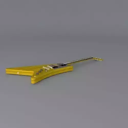 Gibson Moderne Yellow guitar