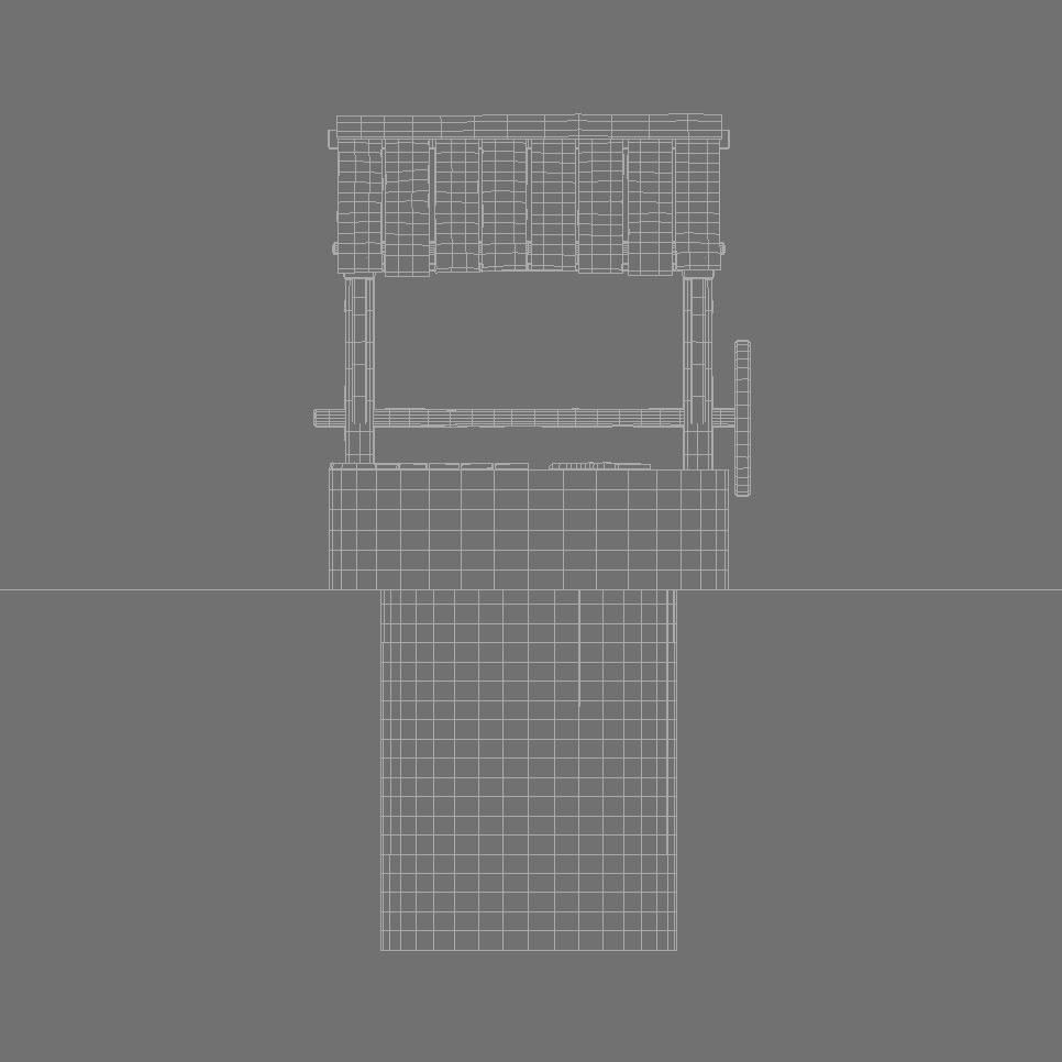 Ancient Stone Well 3D model_14