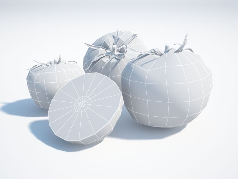 Tomato 3D model_2