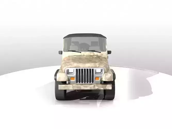 Jeep Wrangler 3D model