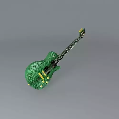 PRS style guitar