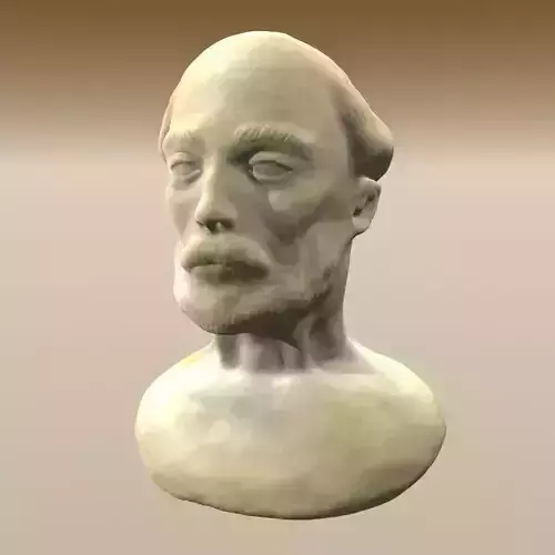 Bearded Man Bust