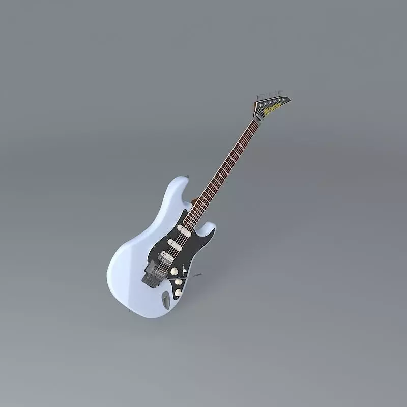 1988 Kramer Pacer Deluxe guitar Free 3D model