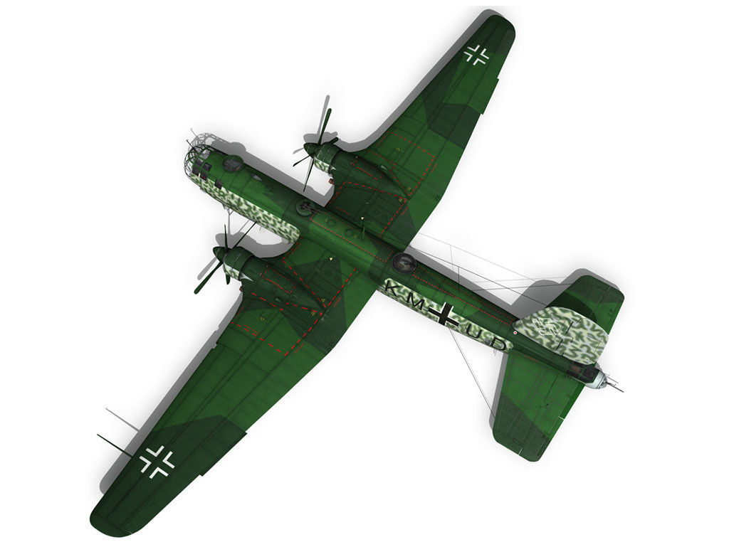 Heinkel He-177 - Greif - KMUD 3D model_3