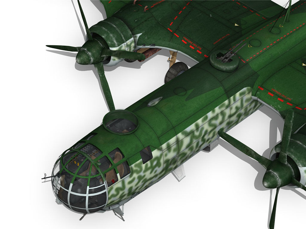 Heinkel He-177 - Greif - KMUD 3D model_12