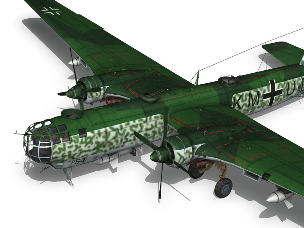 Heinkel He-177 - Greif - KMUD 3D model_6