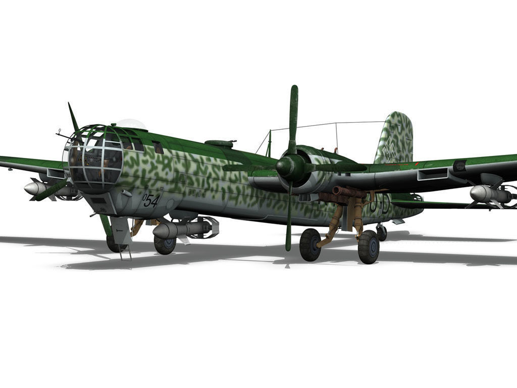 Heinkel He-177 - Greif - KMUD 3D model_8