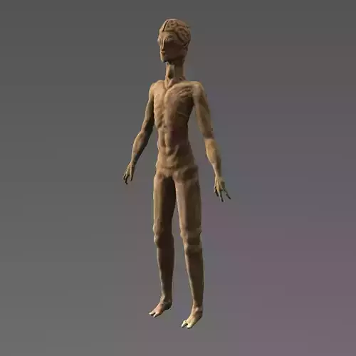 Scary Alien Character