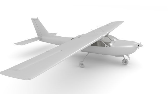 Cessna Cardinal 177 3D model_1