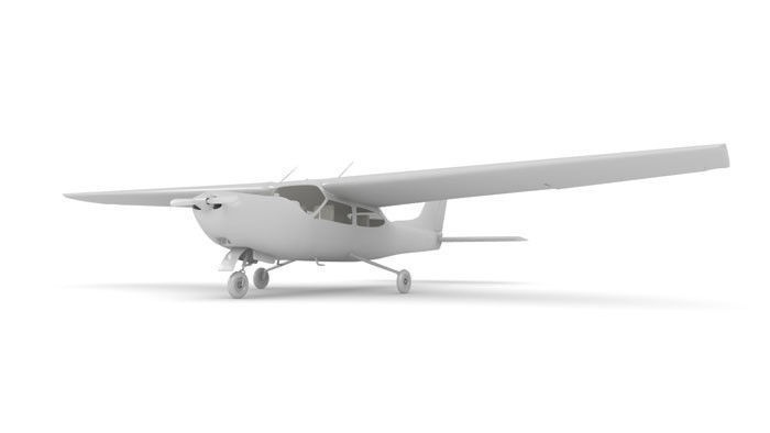 Cessna Cardinal 177 3D model_3