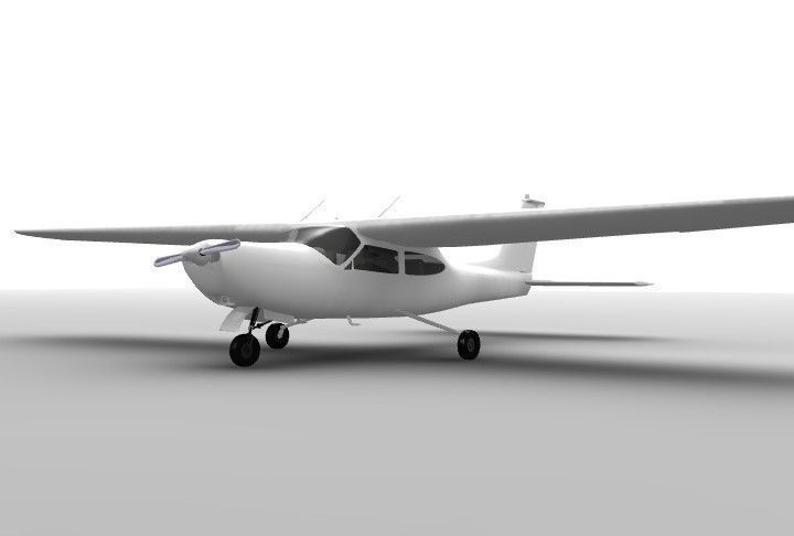 Cessna Cardinal 177 3D model_4