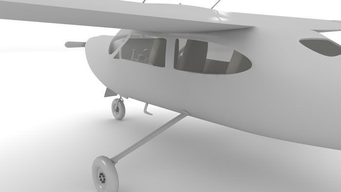 Cessna Cardinal 177 3D model_2