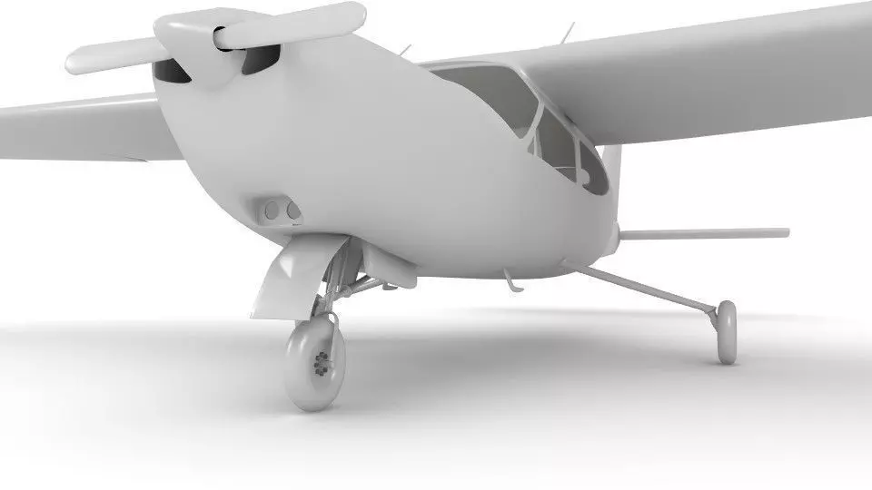 Cessna Cardinal 177 3D model_0