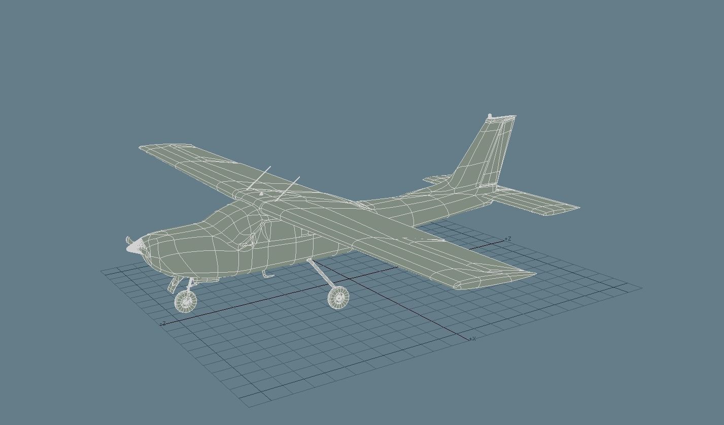 Cessna Cardinal 177 3D model_5