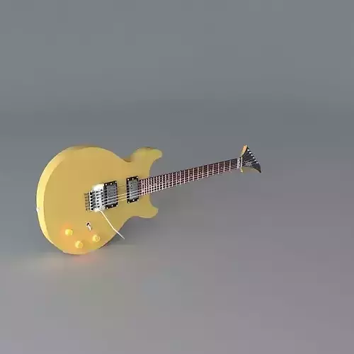 Les Paul DC guitar