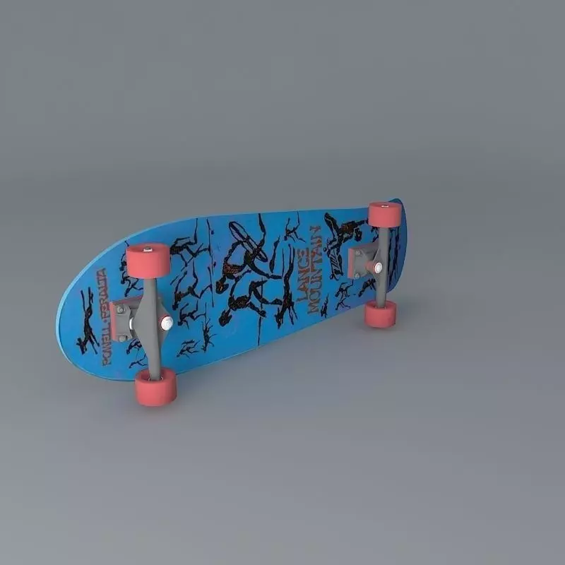 1987 Powell Peralta Lance Mountain Future Primitive 2 model S... Free 3D model