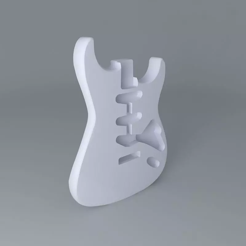 Strat body Free 3D model