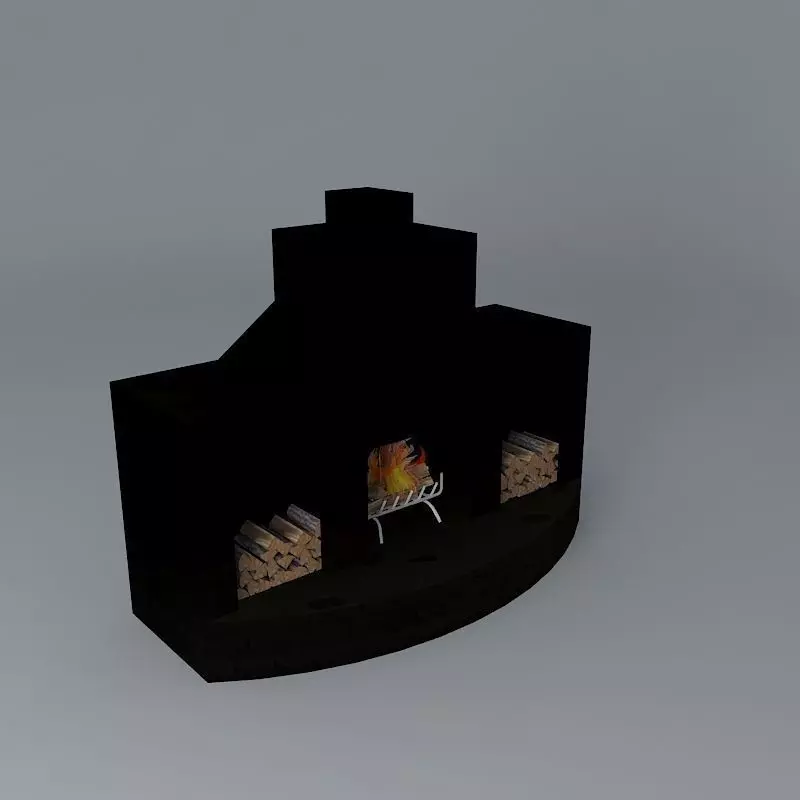 The Corhorst fireplace Free 3D model